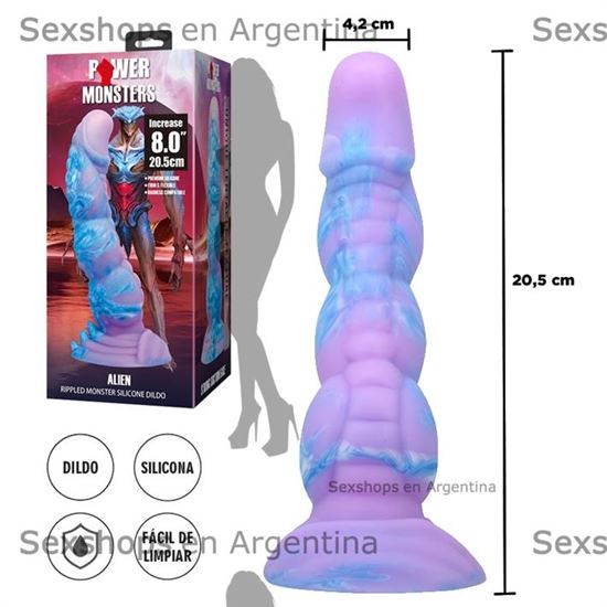 Monster ALIEN dildo con sopapa